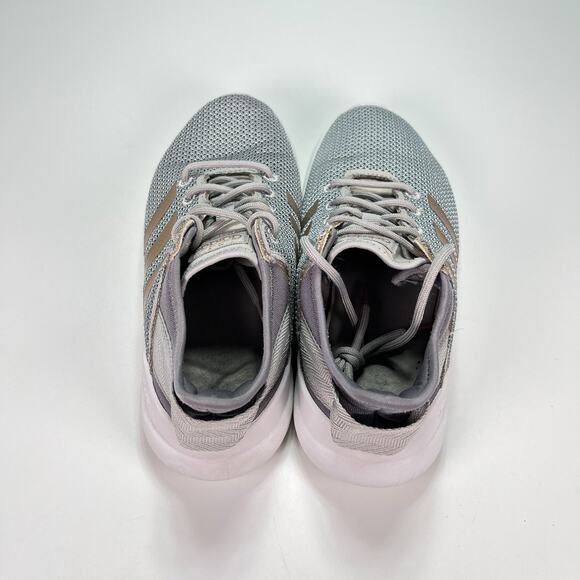 Adidas Cloudfoam QT Flex Gray Running Shoes Sneakers DA9835 Women’s Size 7.5 - Picture 6 of 10